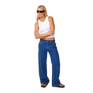 Rip Curl Aggie Relaxed Jeans - Dingle Surf