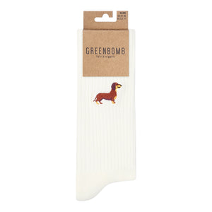 Greenbomb Wiener Tennis Socks