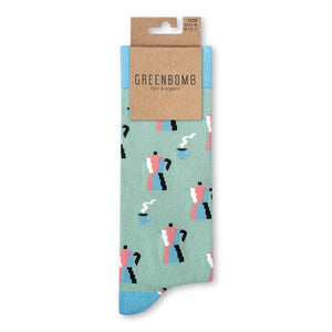 Greenbomb Coffee Socks - Dingle Surf