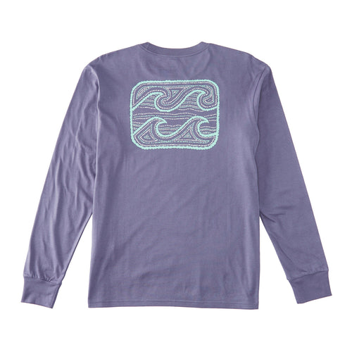 Billabong Crayon Wave Long Sleeve T-Shirt