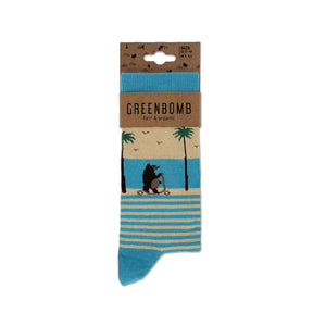 Greenbomb Animal Bear Beach Socks