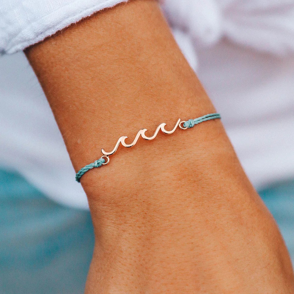 Delicate deals wave anklet