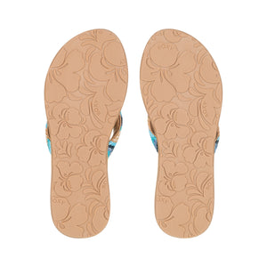 Roxy Porto Raffia Beach Flip-Flops