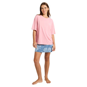 Roxy Talloversize Washed Short Sleeve T-Shirt - Dingle Surf