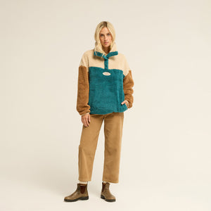 Billabong Since 73 Vibes Sherpa Half Zip Fleece - Dingle Surf