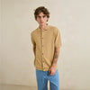 Rhythm Textured Knit Polo Shirt