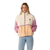 Rip Curl Surf Revival Heritage Zip Through Polar Fleece