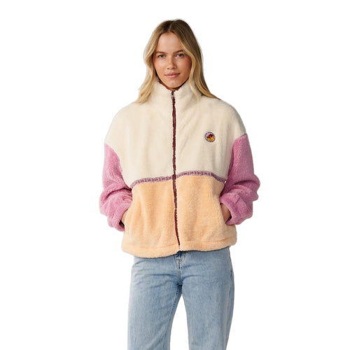 Rip Curl Surf Revival Heritage Zip Through Polar Fleece