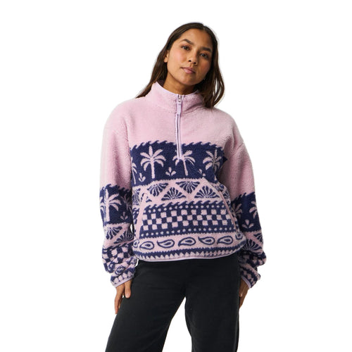 Rip Curl Bossa Nova ¼ Zip Polar Fleece - Dingle Surf