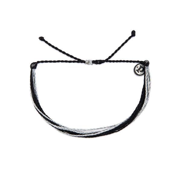 Pura Vida Black Silver Bracelet