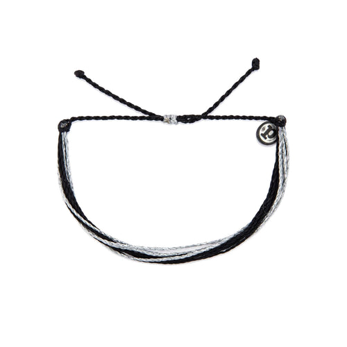 Pura Vida Black Silver Bracelet