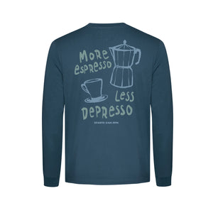Greenbomb Espresso Crisp Longsleeve T-Shirt