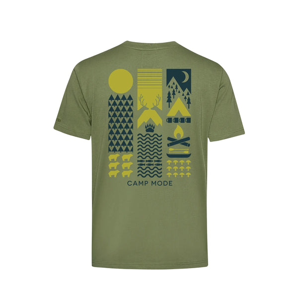 Greenbomb Camp Mode Fusion T-Shirt