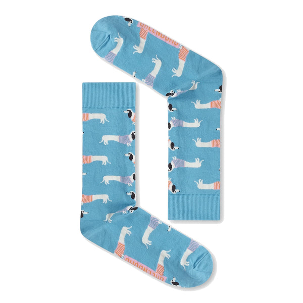 Greenbomb Dachshund Socks
