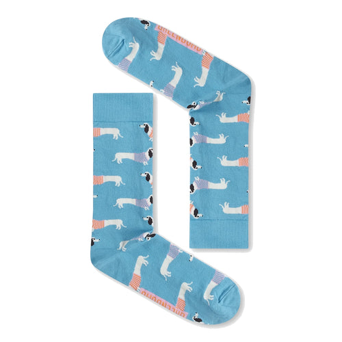 Greenbomb Dachshund Socks