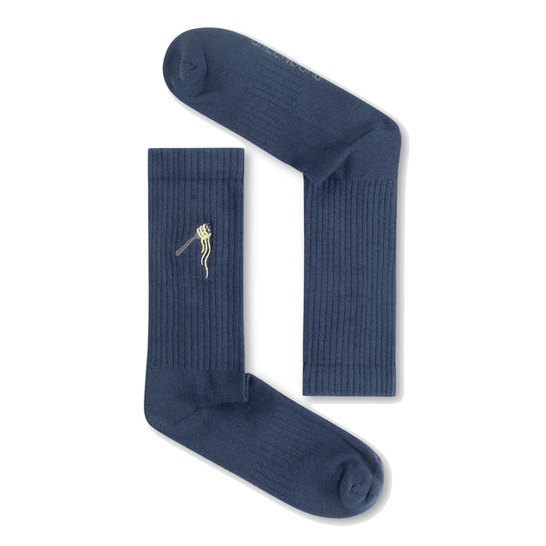 Greenbomb Pasta Fork Tennis Socks