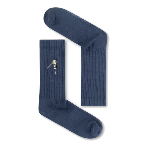 Greenbomb Pasta Fork Tennis Socks