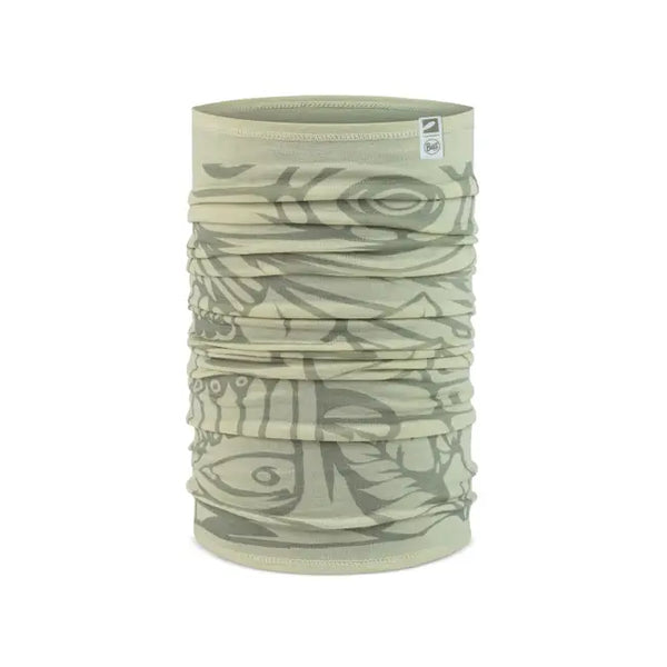 BUFF Lightweight Merino Cozumel Pistachio Tubular Headwear