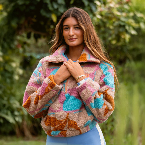 Billabong Barra Half Zip Fleece - Dingle Surf