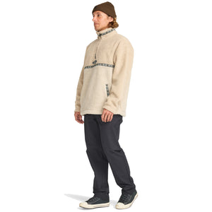 Billabong Boundary Tombstone Half Zip Mock Neck Fleece - Dingle Surf
