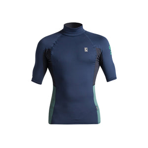 C-Skins NuWave Rash X Mens SS Vest - Dingle Surf