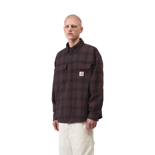 Carhartt WIP L/S Edmands Shirt - Dingle Surf