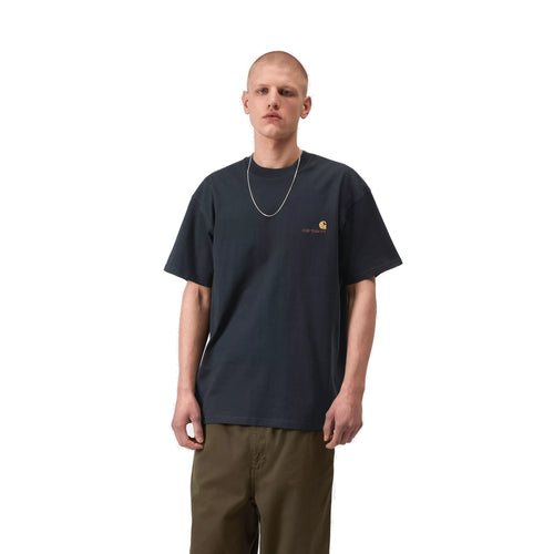 Carhartt WIP S/S American Script T-Shirt - Dingle Surf