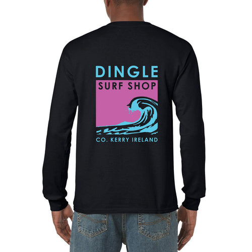 Dingle Surf Wave Long Sleeve T-Shirt - Dingle Surf