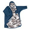 DryRobe® Advance Deep Sea Blue/Camo Long Sleeve Changing Robe