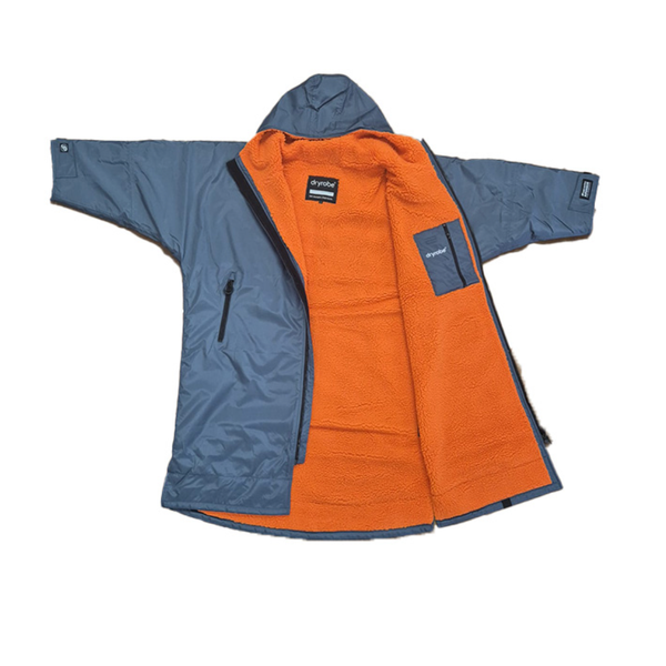 DryRobe® Advance Long Sleeve dryrobe® Dark Grey/Orange