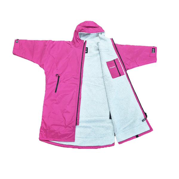 DryRobe® Advance Long Sleeve dryrobe® Pink/Light Grey