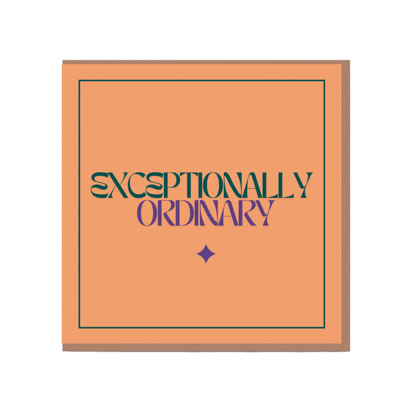 Salty Sisters Exceptionally Ordinary Greeting Card