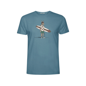 Greenbomb Animal Donkey Surf Roll T-Shirt