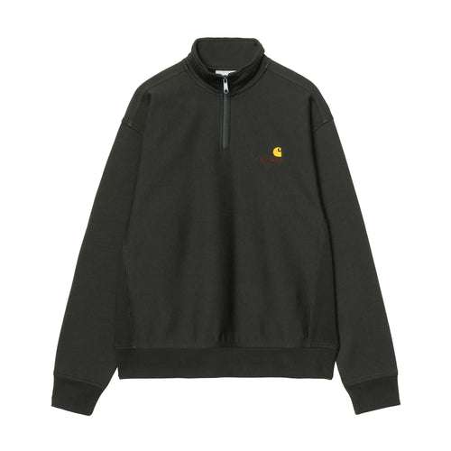 Carhartt WIP Half Zip American Script Sweat - Dingle Surf
