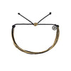 Pura Vida Black Gold Bracelet