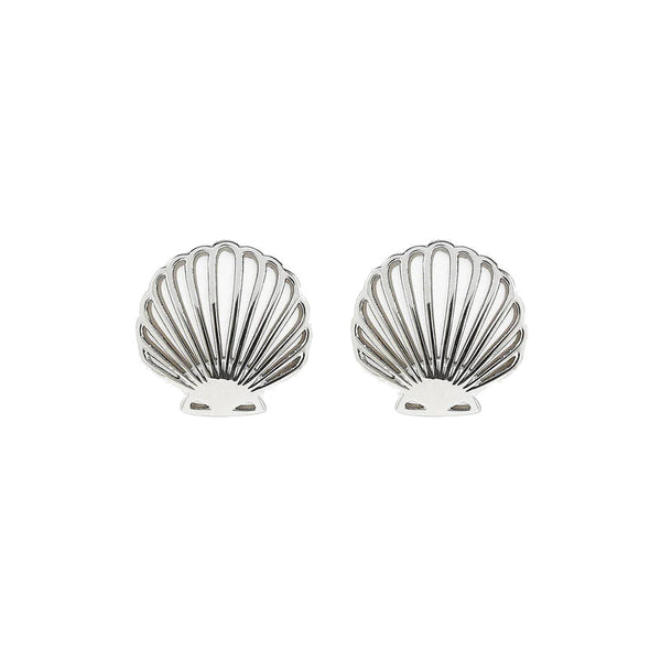 Pura Vida Seashell Stud Earrings - Dingle Surf