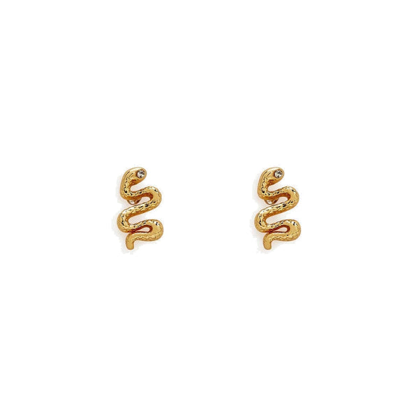 Pura Vida Snake Stud Earrings