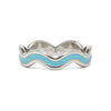 Pura Vida Surfrider Foundation Enamel Wriggle Ring