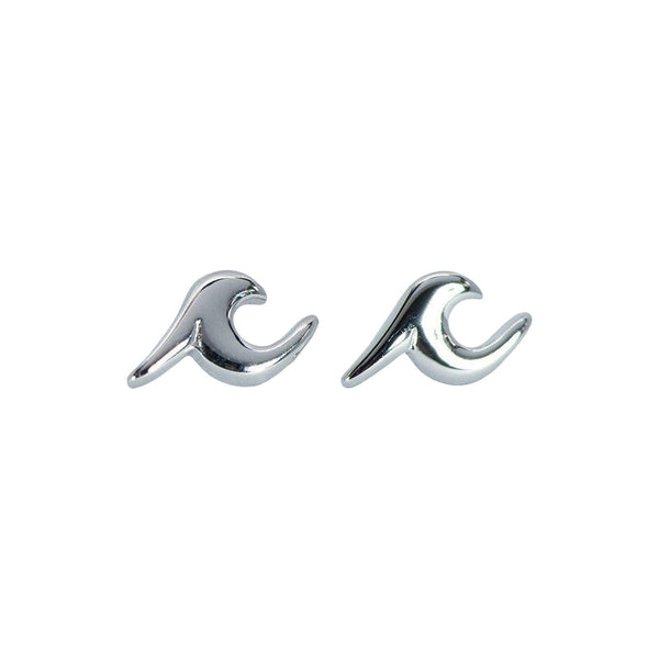 Pura Vida Wave Stud Earrings - Dingle Surf