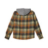 Quiksilver Boys Sandbar Hooded Flannel Shirt