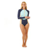 Rip Curl Block Party UPF 50+ One-Piece Swim Suit