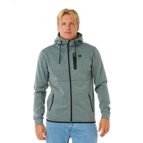 Rip Curl Departed Anti-Series Bonded Zip Thru Fleece - Dingle Surf