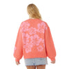 Rip Curl Hibiscus Heat Jacquard Crew Fleece