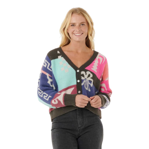 Rip Curl Keepsakes Jacquard Cardigan