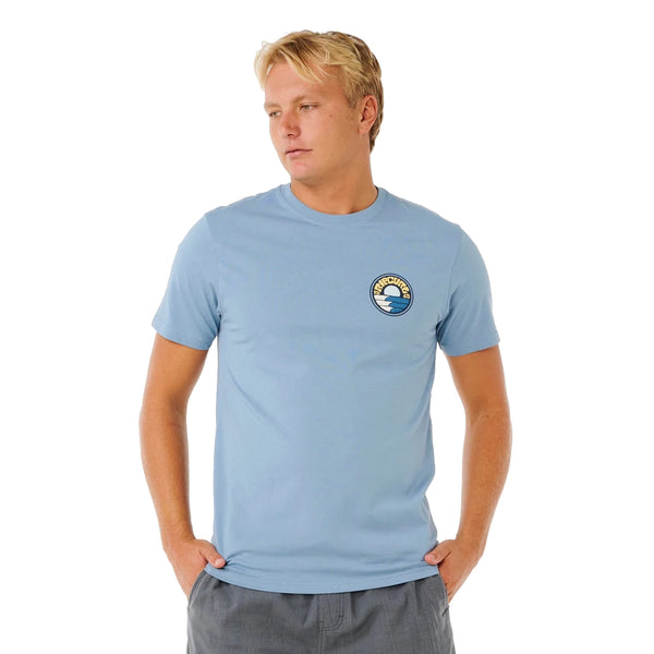 Rip Curl Pacific Rinse Stacked Tee - Dingle Surf