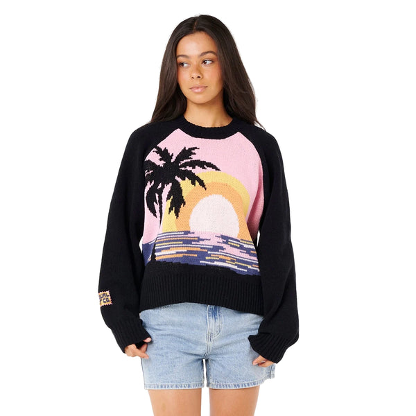 Rip Curl Paradise Knit Crew Fleece