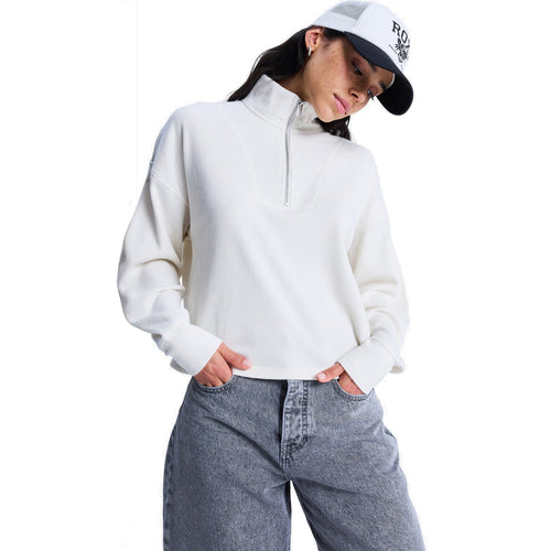 Roxy Carefree Cool Zip-Up Top - Dingle Surf