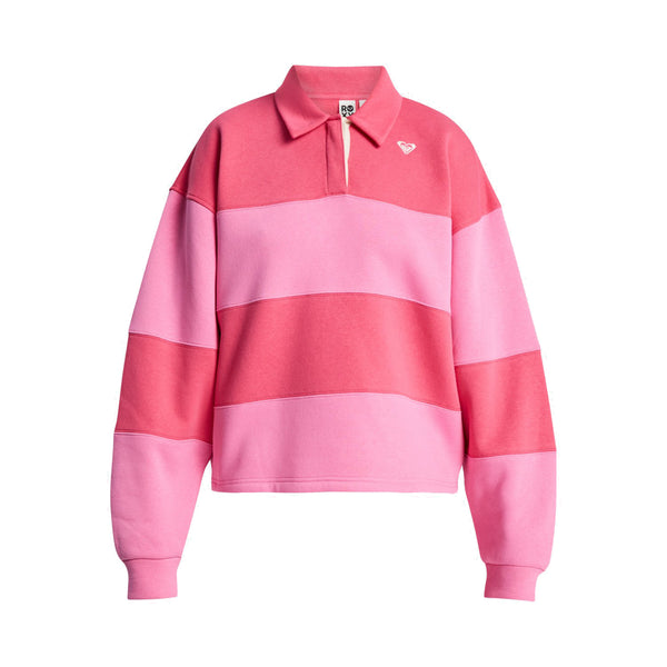 Roxy Cross Your Mind Shirt Collar Sweatshirt