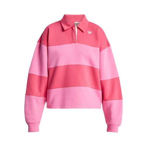 Roxy Cross Your Mind Shirt Collar Sweatshirt