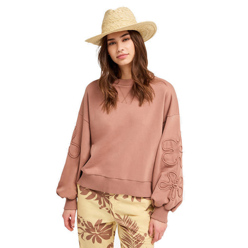 Roxy Flower Song Oversized Sweatshirt